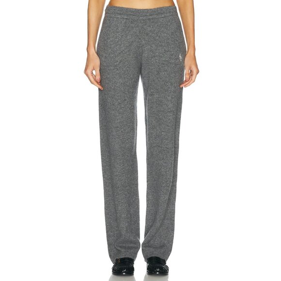 Sporty & Rich Cashmere Sweatpants Heather Gray - Picture 1 of 6
